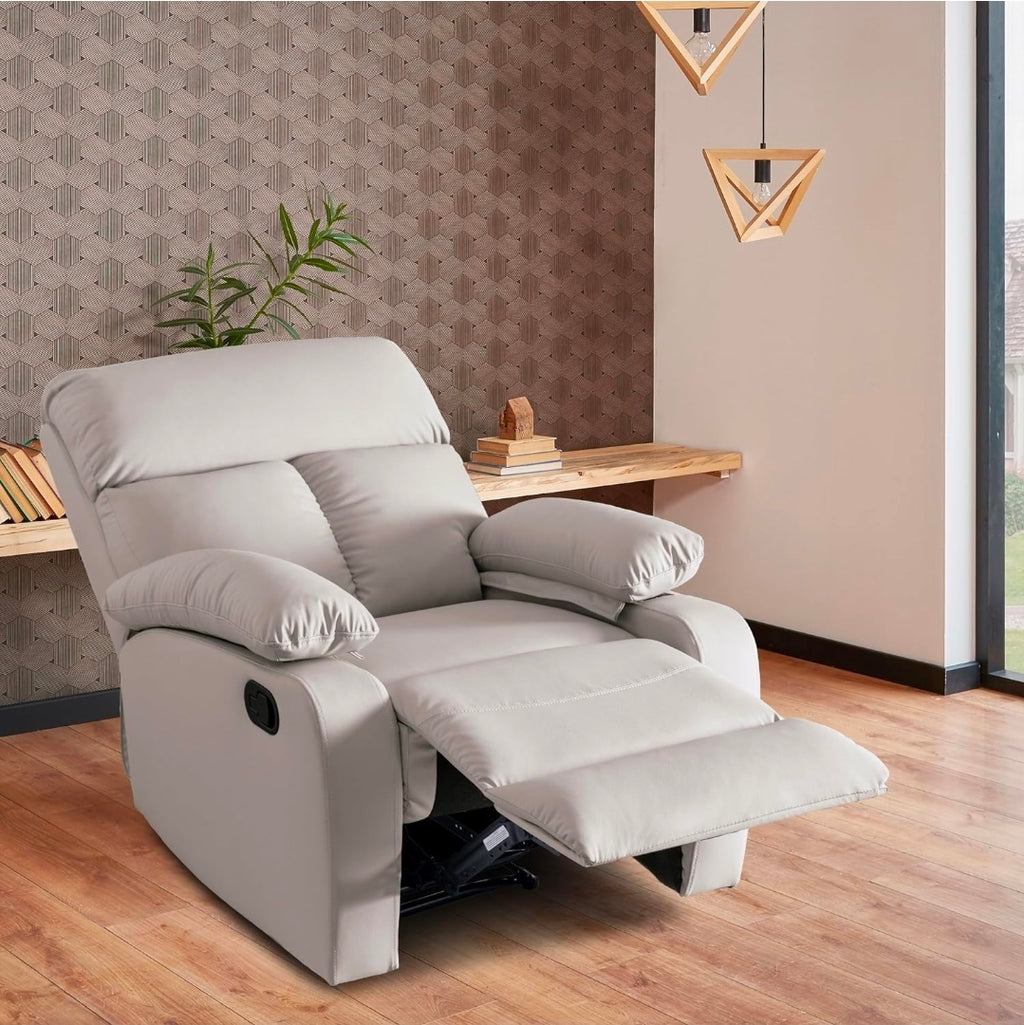 Sillon reclinable cuero sintetico alta calidad